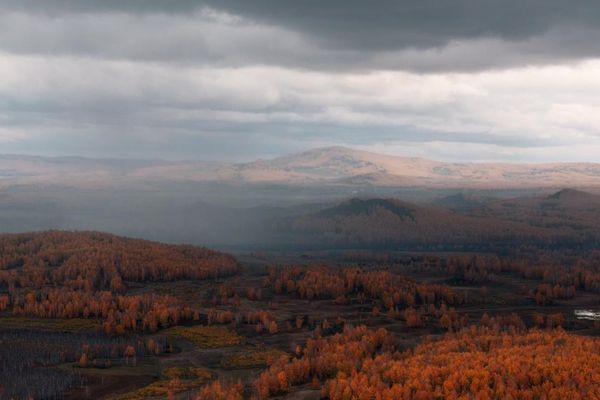 Вид с горы Аушташ. Автор: Марат Ахметвалеев (http://marateaman.livejournal.com).