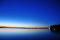 Июльская полночь.  Место: Озеро Увильды. Автор: Олег Выдрин.