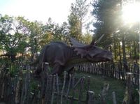 Динопарк «Динозаврик». Экспозиция 2012-2013 гг. Динозавр.