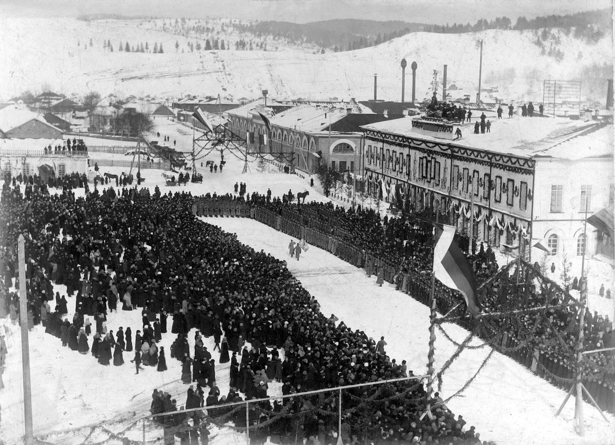 1913 г. Празднование 300-летия Дома Романовых. 